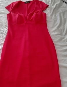 Lulu's fuschia midi dress